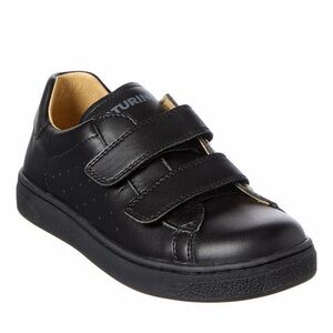 Kids Black Velcro Shoes